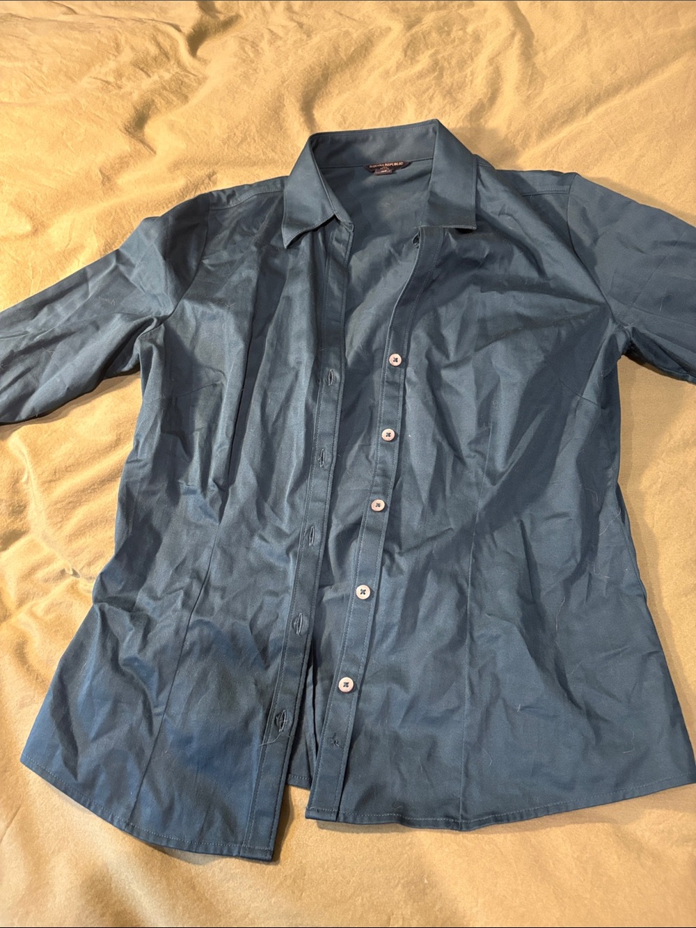 WoMen's Lightweight Shirt Jacket in Slate Blue, 10P petite